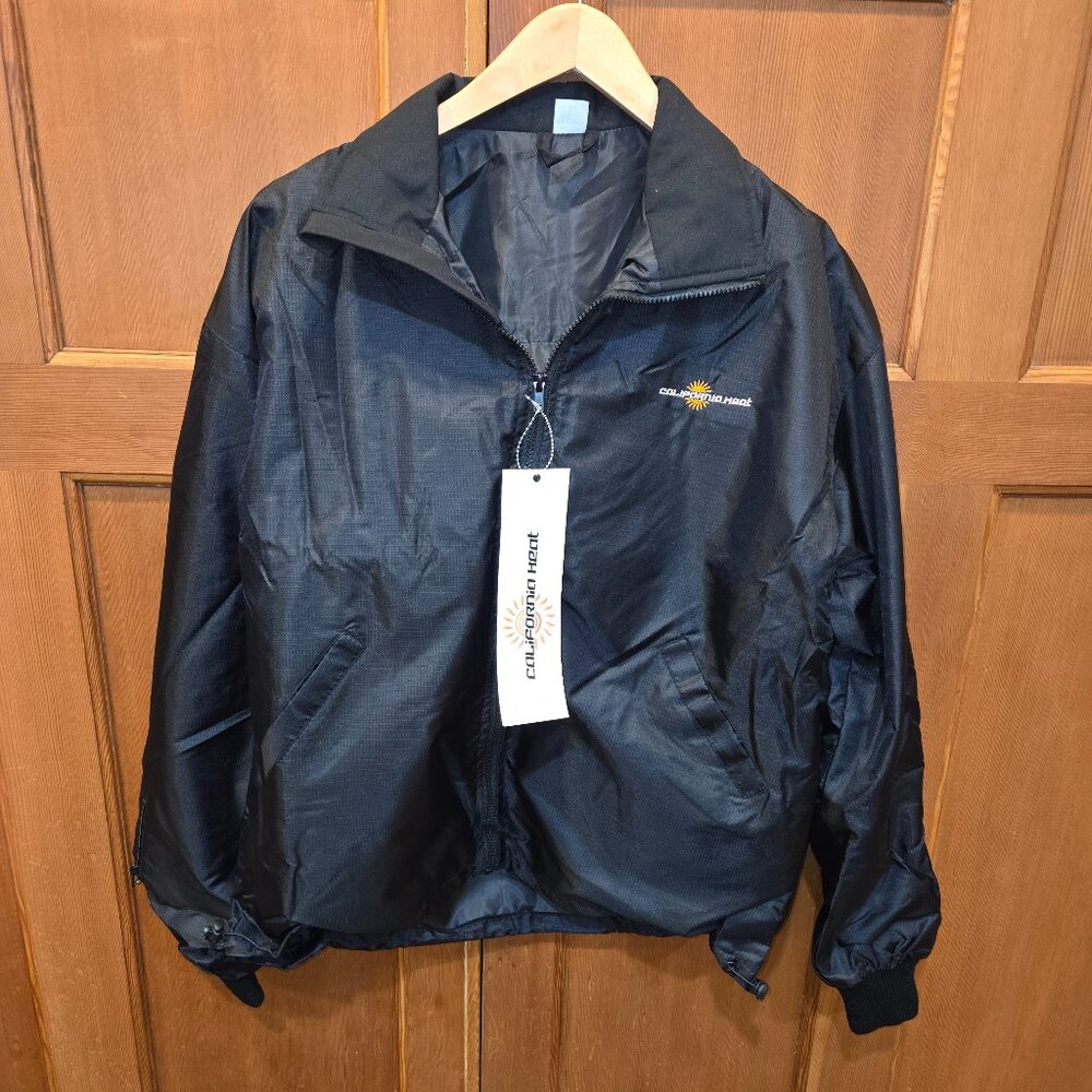 California Heat Men's Size L Black 12V Motorcycle Heated Jacket Liner NWT